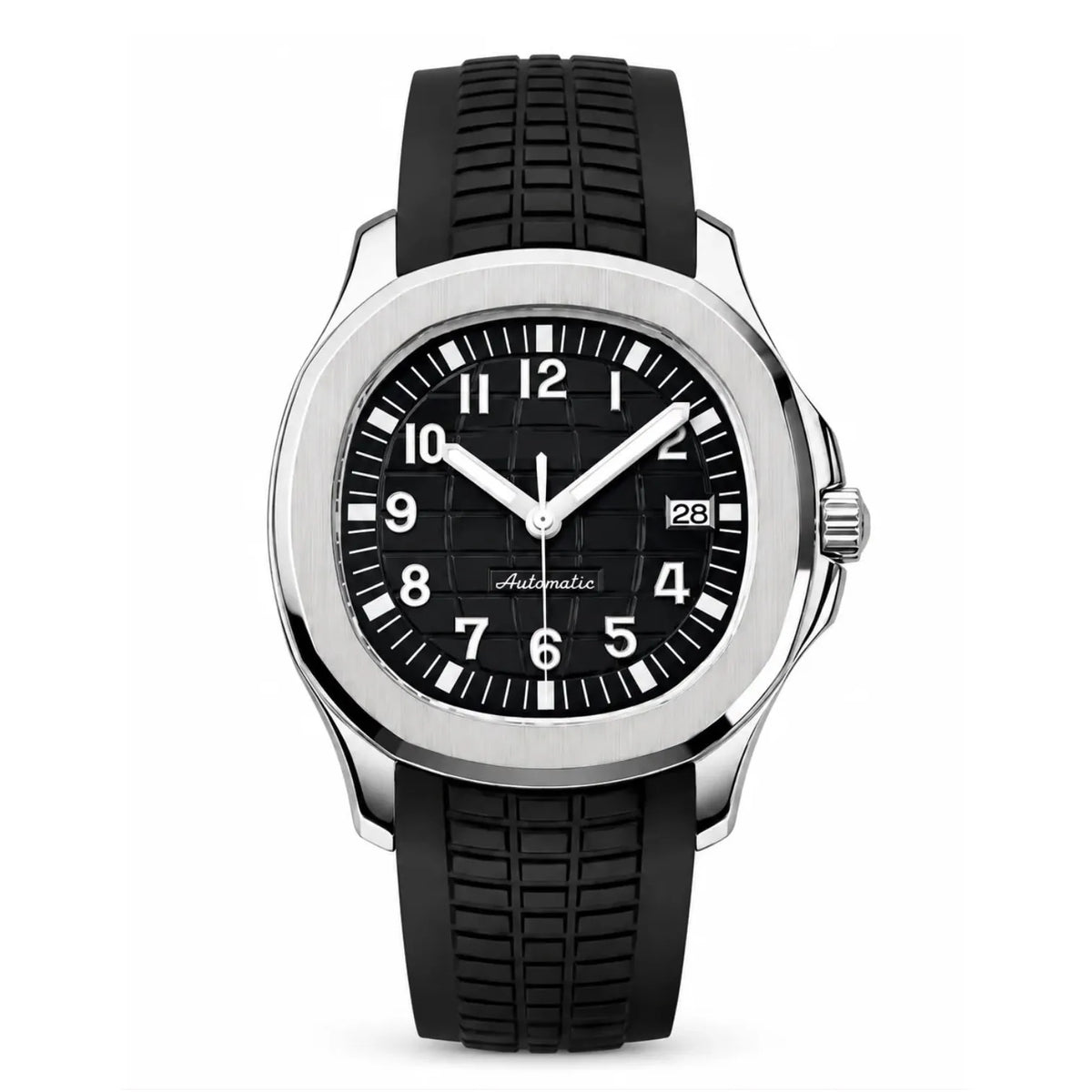 Montre Coussin Sport Noire