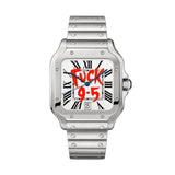 Montre Carrée Blanche