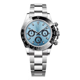 Montre Chronographe Bleu Glacier